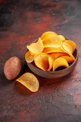 [0012] Salted patato chips